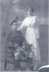 Clifford H W Jukes and Elizabeth Briggs 1917 